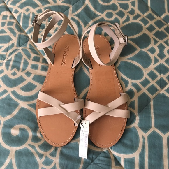 New Madewell Boardwalk Ankle Strap Sandal - Picture 2 of 8